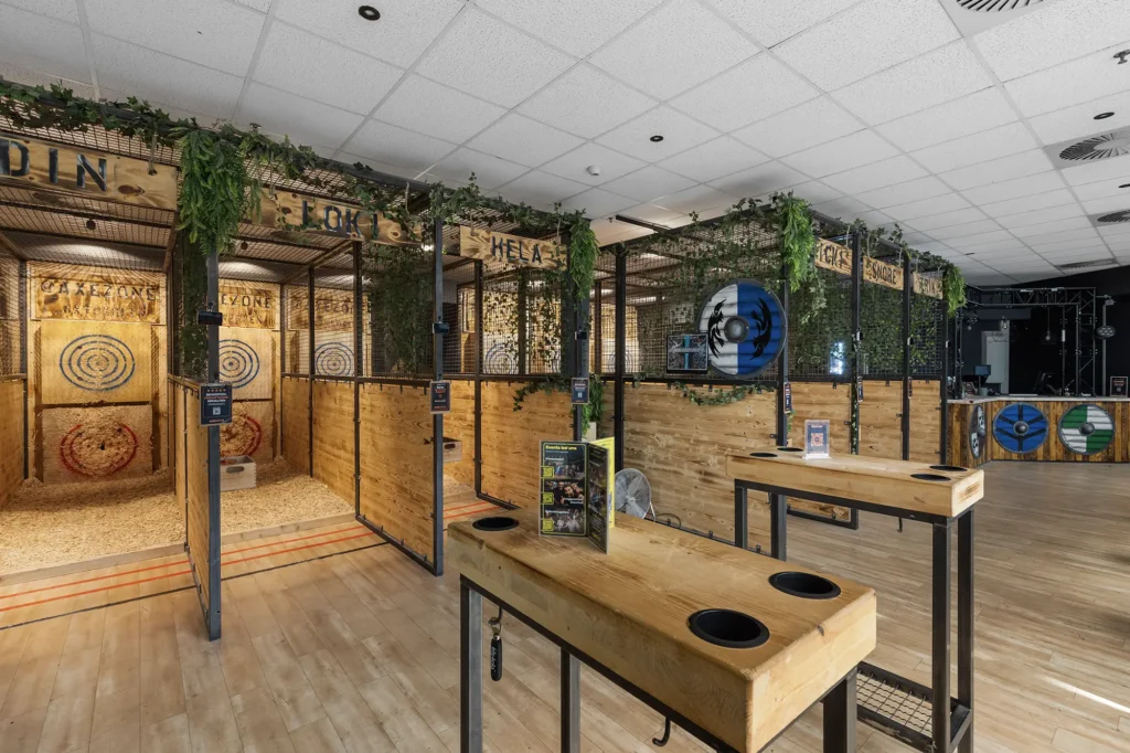 Blick in innere vom Prisma Center